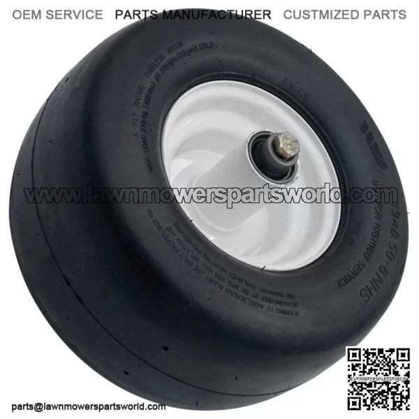 Wheel Caster Assembly For Exmark Lazer Z As LAS25KC604 LAS28KA524 604 724 - Image 3