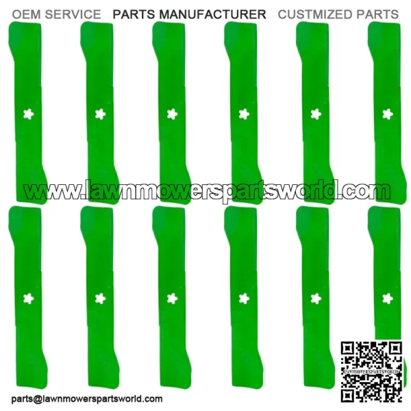 588811002 48" Deck High Lift Bagging Blade For RedMax RZT 48 / YT 2348 2448 F - Image 4