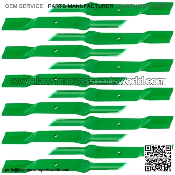 502320 60" Deck Standard Blades for King Kutter RFM-60 RFM60 5' FM Finish Mowers