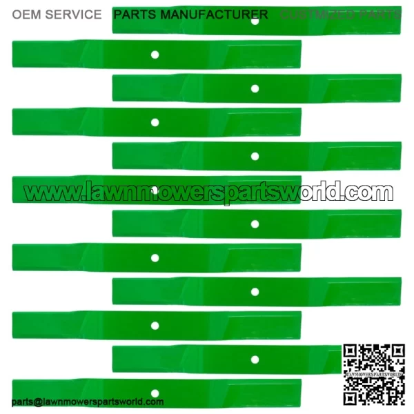 502320 60" Deck Standard Blades for King Kutter RFM-60 RFM60 5' FM Finish Mowers - Image 5