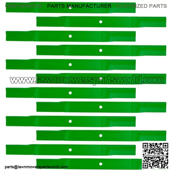 72" Deck Blades for King Kutter RFM-72 RSFM-72 RFM72 RSFM72 Finish Mower - Image 5
