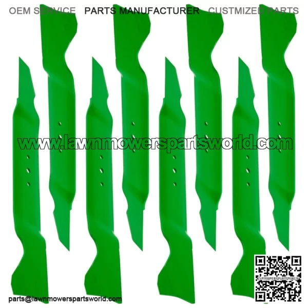 490-110-M112 490110M112 7420499 9420499 42" Deck High Lift Blades for MTD White - Image 3
