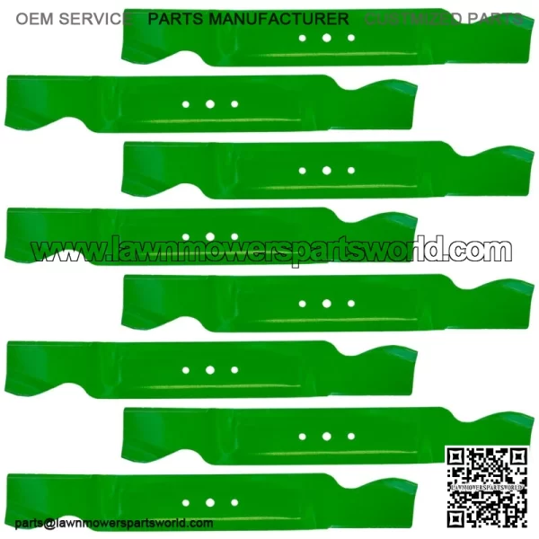 490-110-M112 490110M112 7420499 9420499 42" Deck High Lift Blades for MTD White - Image 5