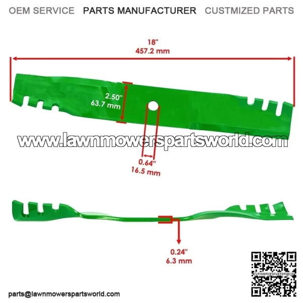 483317 482961 A48108 48108 482878 482462 482467 481707 Toothed Blade For Scag - Image 2