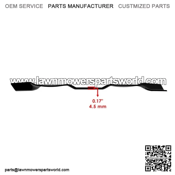095100E701 95100E701MA 95100E701 95100 42" Deck Blade For Murray - Image 3