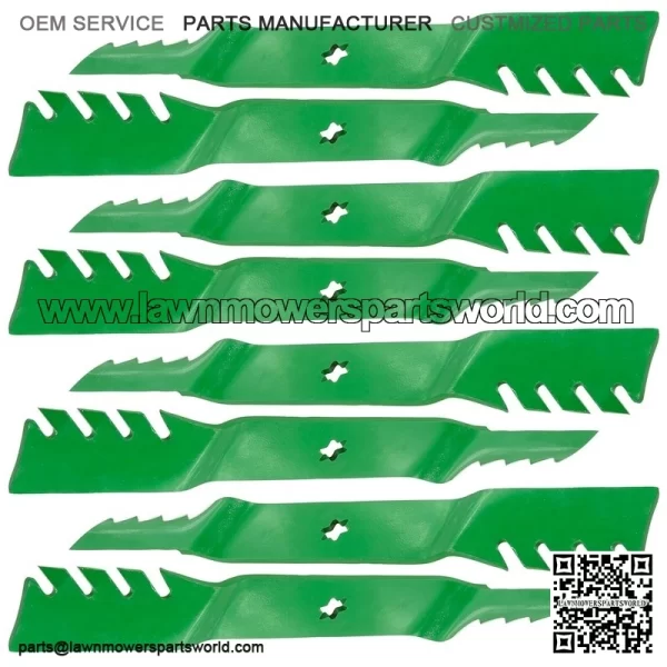 942-0616A 742-0616A 942-616 362-404 42" Deck Gator Blades for MTD Cub Cadet - Image 3