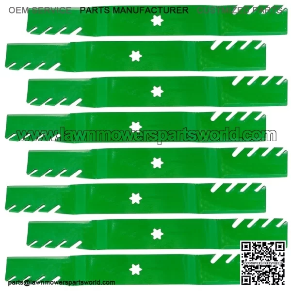 942-0616A 742-0616A 942-616 362-404 42" Deck Gator Blades for MTD Cub Cadet - Image 4