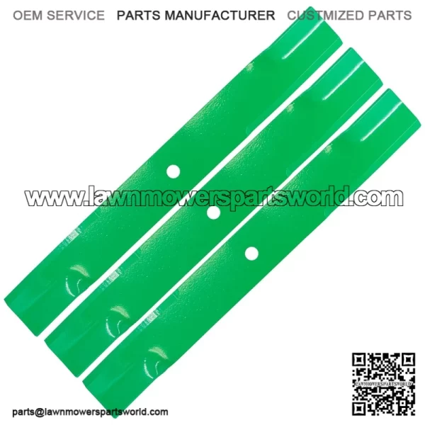 60" Deck Medium-Lift Blades for Dixie Chopper Classic 2550 2750 / 30227-60H - Image 4