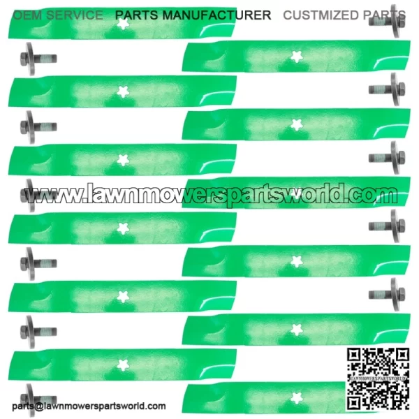 52" Deck Blade with Bolt For Husqvarna EZ5221 EZ5221KAA EZ5224 EZ5225 EZ5226 - Image 5