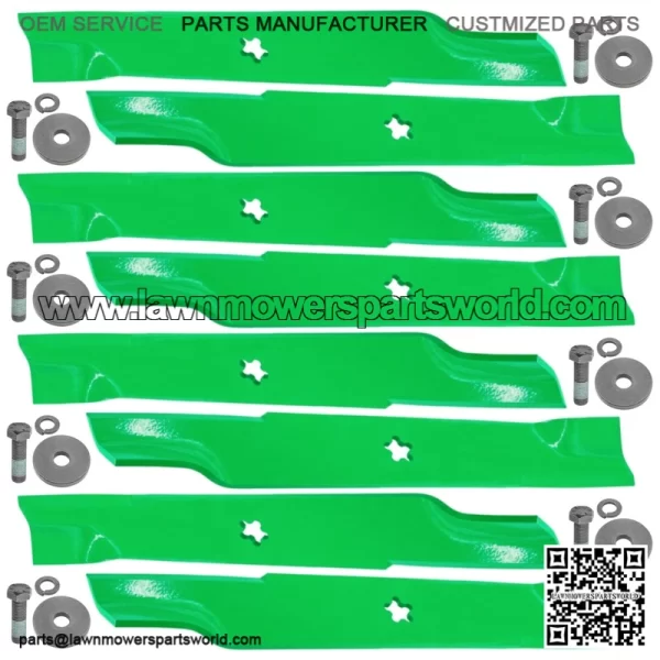 532126338 532138496 532850857 36" Deck Blade with Bolt For Husqvarna Jonsered - Image 4