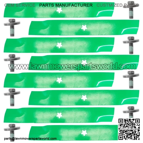 532126338 532138496 532850857 36" Deck Blade with Bolt For Husqvarna Jonsered - Image 5