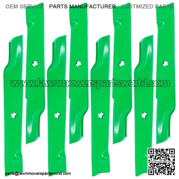 532143969 532138496 532131321 138496 Deck High Lift Blade For Husqvarna Jonsered - Image 3