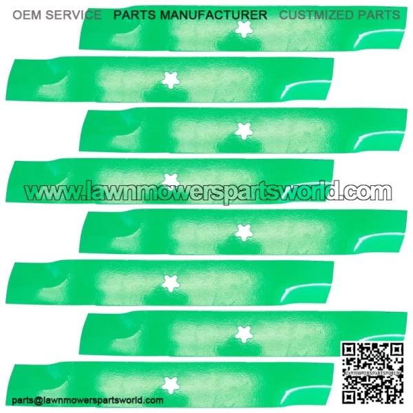 532143969 532138496 532131321 138496 Deck High Lift Blade For Husqvarna Jonsered - Image 4