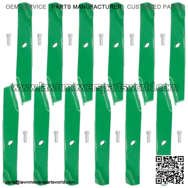 03498400 03498451 014668 05901822 Deck High Lift Blade w/Bolt For Gravely Ariens - Image 4