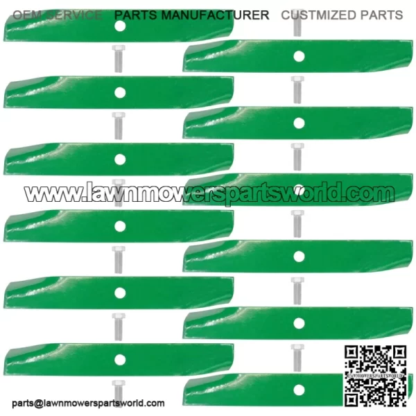 03498400 03498451 014668 05901822 Deck High Lift Blade w/Bolt For Gravely Ariens - Image 5