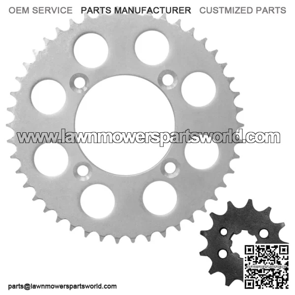 Front Rear Drive Chain Sprocket for Husaberg FC400 1999 /  FC501 1999 - Image 5