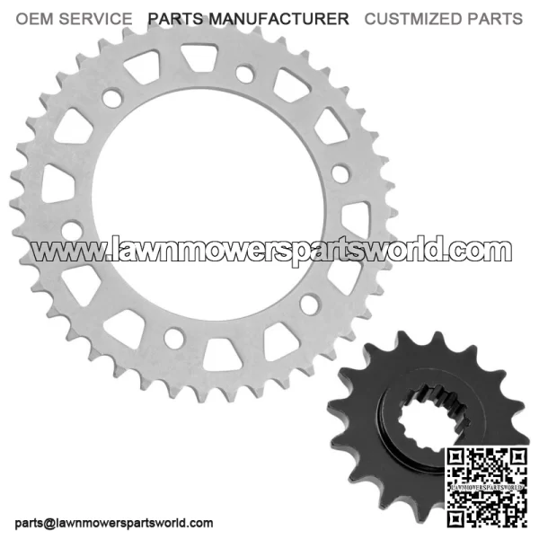 Front Rear Drive Chain Sprocket for Husaberg FC501 1994 / FC600 1994 - Image 4