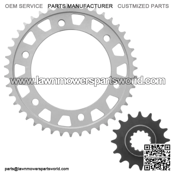 Front Rear Drive Chain Sprocket for Husaberg FC501 1994 / FC600 1994 - Image 5