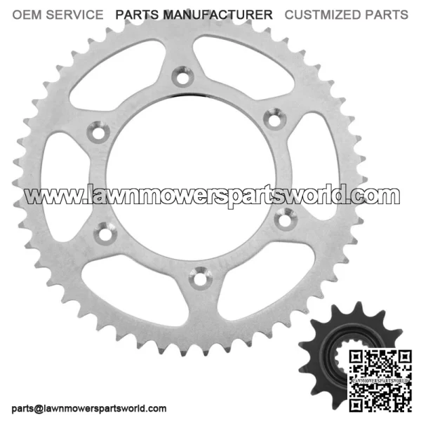Front Rear Drive Chain Sprocket for Husaberg FE501 FE501E FE600E FS600E 1998 - Image 5