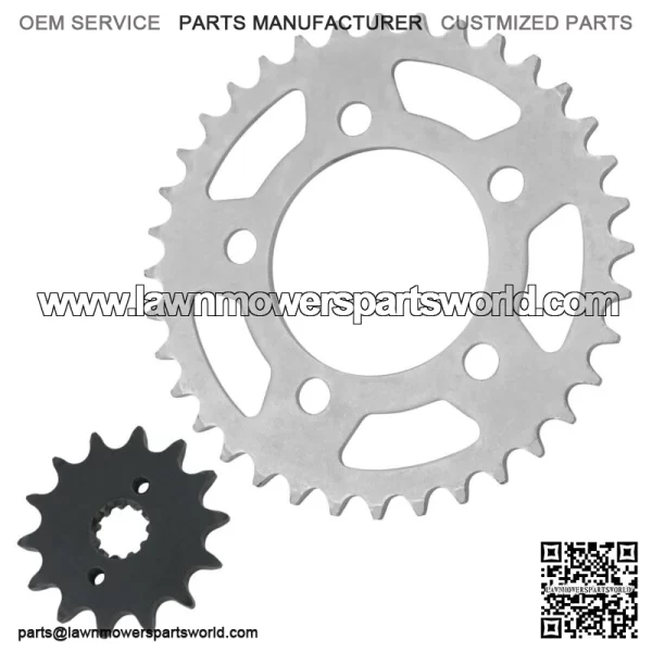 Front Rear Drive Chain Sprocket for Husaberg FC350 1996 / FC400 1996 - Image 4