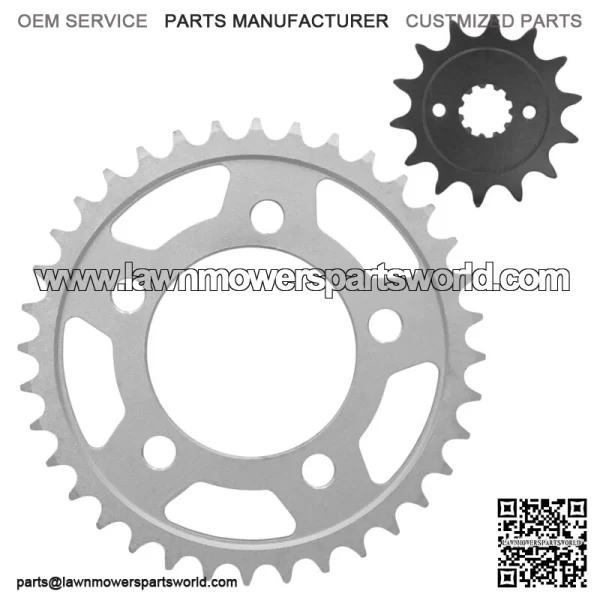 Front Rear Drive Chain Sprocket for Husaberg FC350 1996 / FC400 1996 - Image 5