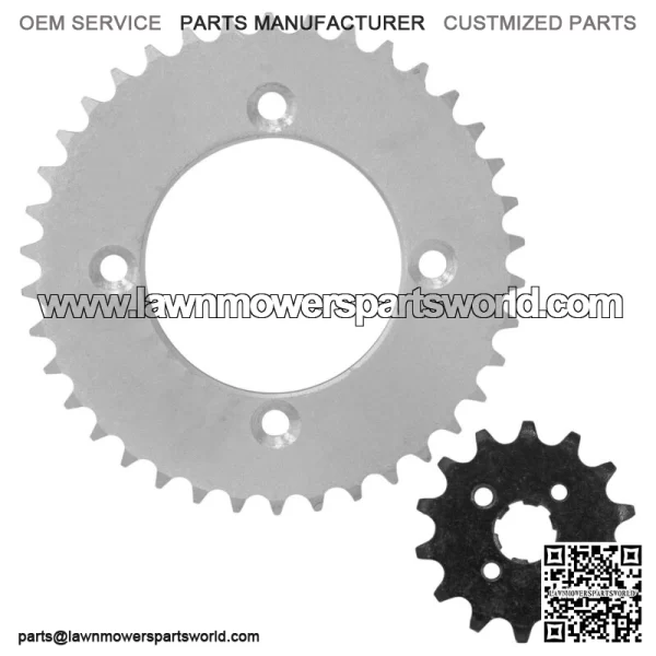 Front Rear Drive Chain Sprocket for Husaberg FS600E 1999 / FX600E 1999 - Image 5