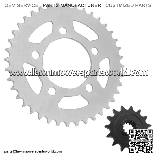 Front Rear Drive Chain Sprocket for Husaberg FC501 FC600 FE350 FE350E 1996 - Image 4