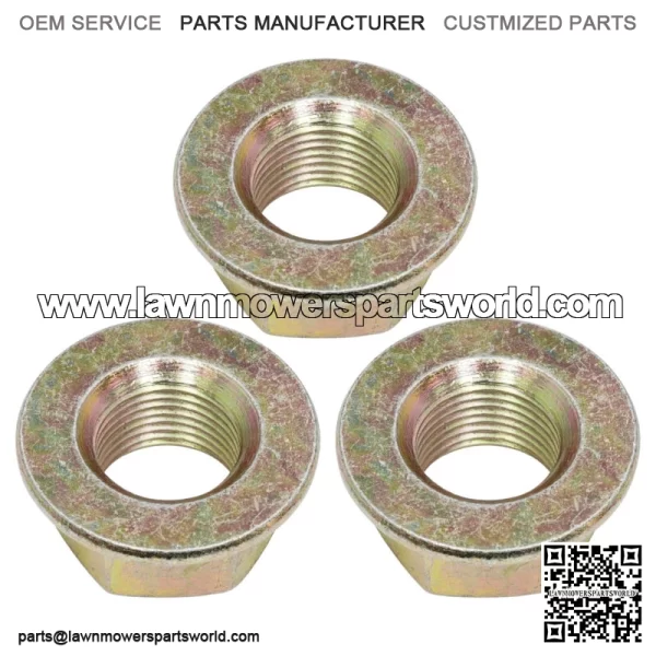 38" 42" Deck Spindle Blade Nuts for Cub Cadet 208 2130 2135 2140 2145 2150 2155 - Image 3