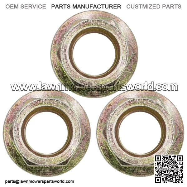 38" 42" Deck Spindle Blade Nuts for Cub Cadet 208 2130 2135 2140 2145 2150 2155 - Image 4