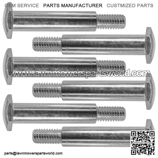 2108765SM 2108765 Deck Wheel Bolt for Briggs & Stratton Ferris Murray / 714760SM - Image 5