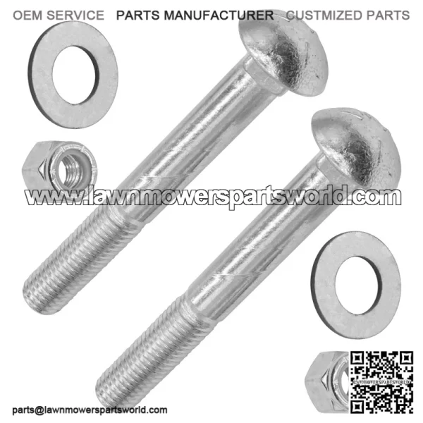 50" Deck Wheel Roller Bolt for Dixie Chopper Classic 2550 2750 2750HP / B-278 - Image 5