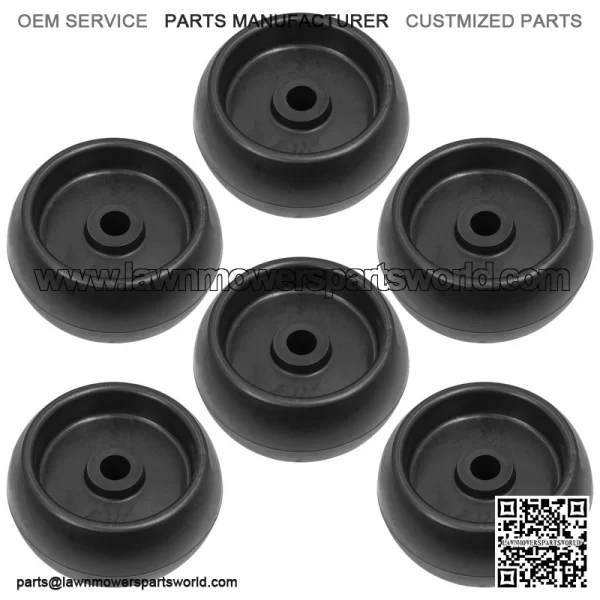 Deck Wheels w/ Hardware Kit for Ferris F50XT F125XT F150XT F200XT F160Z F210Z - Image 4