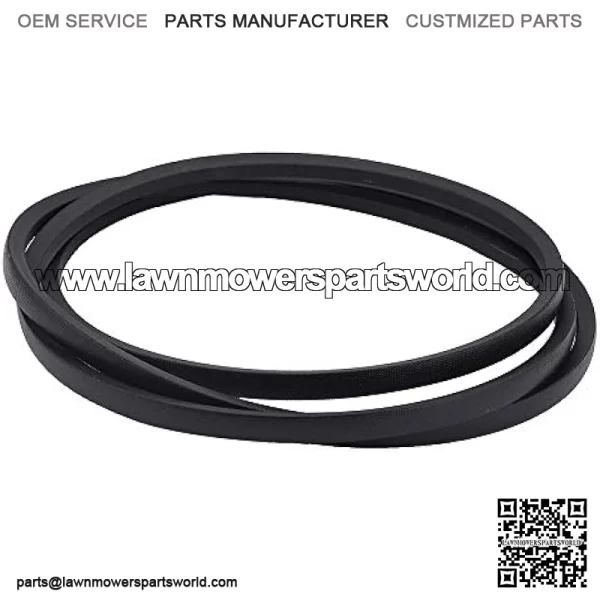 Compatible with 125907X 532125907 Deck Belt For Husqvarna Craftsman AYP Poulan LT1000 YT3000 105732X 120302X 193214 532193214 Toro 112-5834 1/2X9 00 inch Belt Belt Belt - Image 2