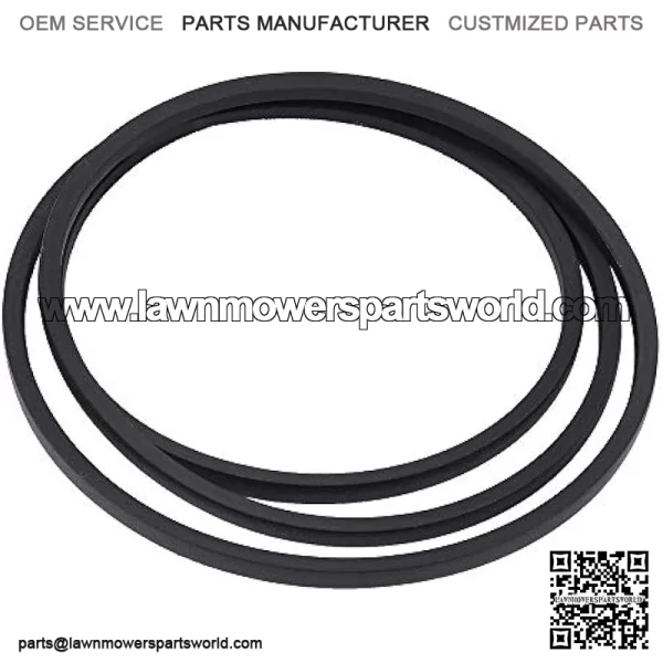 Compatible with 125907X 532125907 Deck Belt For Husqvarna Craftsman AYP Poulan LT1000 YT3000 105732X 120302X 193214 532193214 Toro 112-5834 1/2X9 00 inch Belt Belt Belt - Image 4