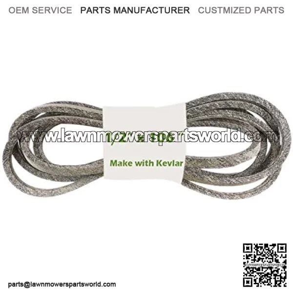 1/2 x 106 inch Lawn Mower Cutting Belt Pull Belt with Kevlar Replacement for Husqvarna AYP 532405143 584453101 Craftsman 7133156