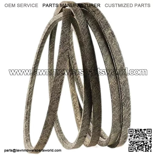 1/2 x 106 inch Lawn Mower Cutting Belt Pull Belt with Kevlar Replacement for Husqvarna AYP 532405143 584453101 Craftsman 7133156 - Image 2