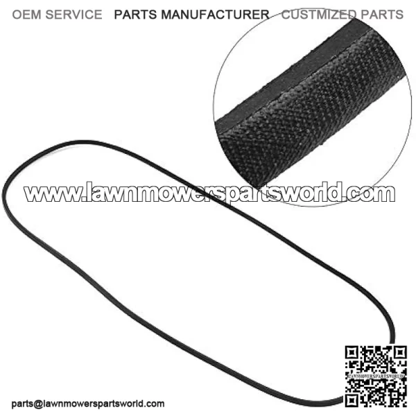 GX20072 Bridge Belt Mowers, Rubber Belt Accessories, Suitable for John Deere LA105 LA110 LA115 - Image 2
