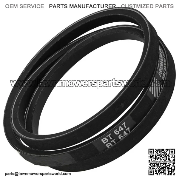Hydro Pump Drive Belt for Scag SWZL-52V-22 SWZL52V18 SWZL52V22 / 20" Large Frame - Image 3