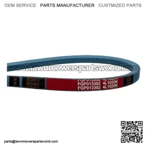 Travel drive V-belt