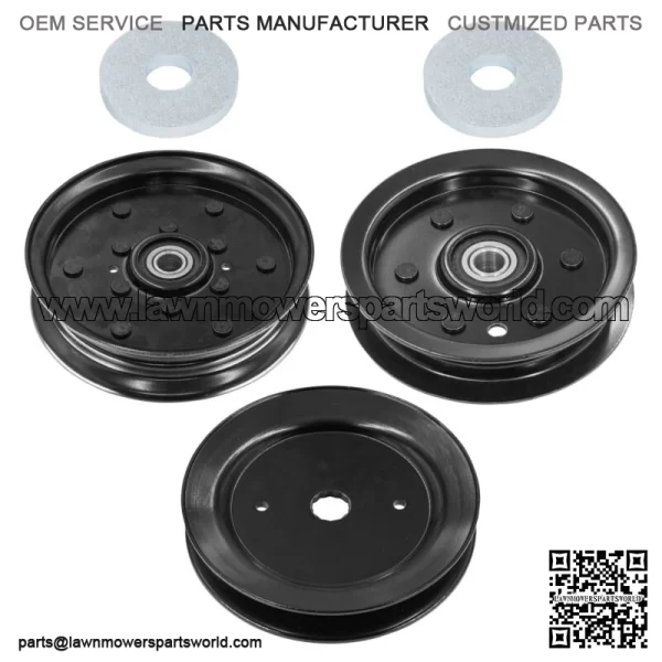 126123 126124 603988 52" Deck Idler Pulley For Hustler Raptor / Raptor Limited - Image 5