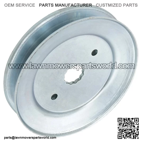 54" Deck Spindle Pulley for Hustler Raptor SD SDX 7000 Flip-Up KT740 / 604664 - Image 5