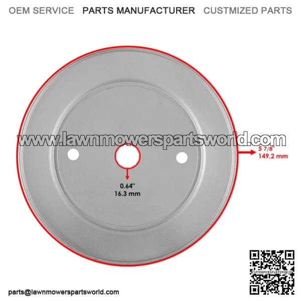 30" Deck Spindle & Blade Kit For Husqvarna RZ3016 For Poulan Pro 301ZX - Image 4