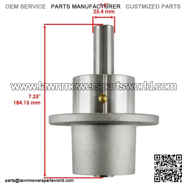 52" Deck Spindles & Blade w/ Bolt kit for Scag SMZ-52 SSZ-18CV SSZ-20CV SSZ-22CV - Image 2