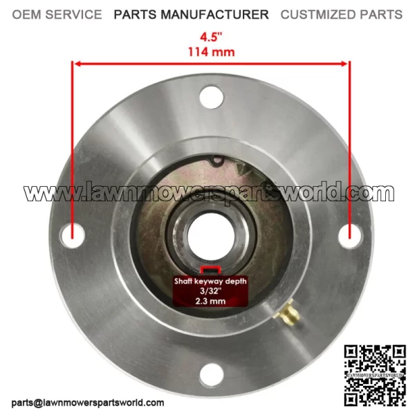 52" Deck Spindles & Blade w/ Bolt kit for Scag SMZ-52 SSZ-18CV SSZ-20CV SSZ-22CV - Image 3