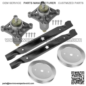 42" Deck Spindle & Pulley for Dixon D19KH42 D20KH42 960410230 960460043