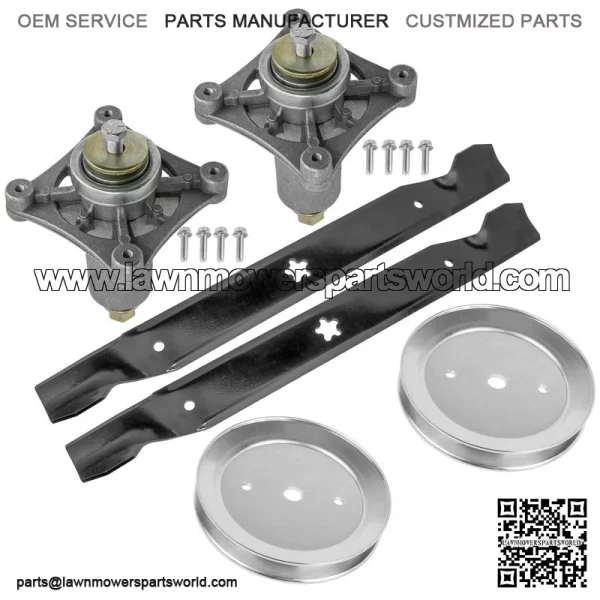 42" Deck Spindle & Pulley for Dixon D19KH42 D20KH42 960410230 960460043