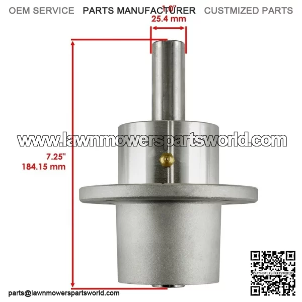 48" Deck Spindle Pulley & Blade for Ferris 5901047 HW48B PCM4818K HydroWalk - Image 2