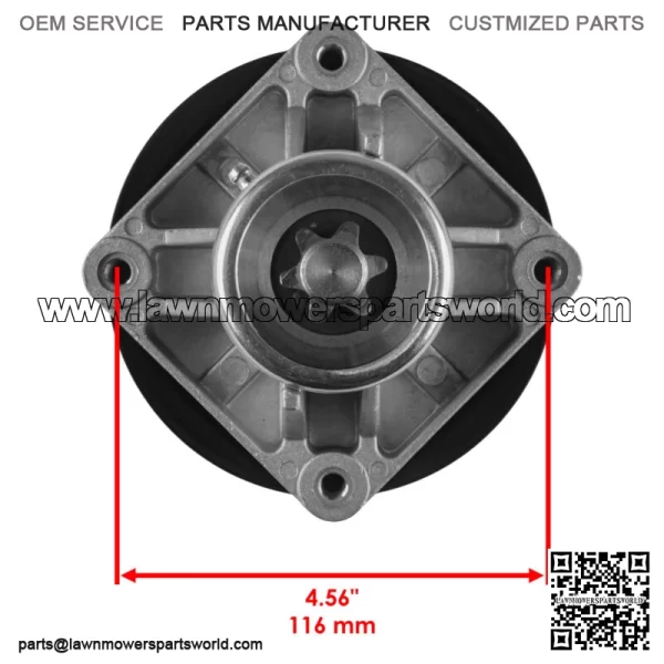 46" Deck Spindles for MTD Huskee 13AX615H731 13AX775H031 13AX775H231 13BX775H031 - Image 4