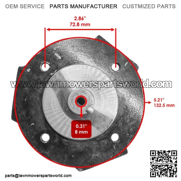 58810800 59202600 59225700 59215400 692197 Spindle for Gravely Ariens - Image 2