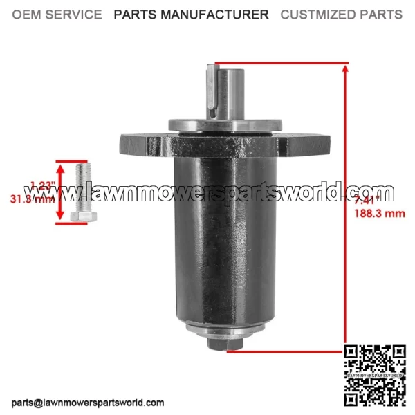 58810800 59202600 59225700 59215400 692197 Spindle for Gravely Ariens - Image 3